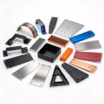 Sheet metal parts with different sheet metal finishes