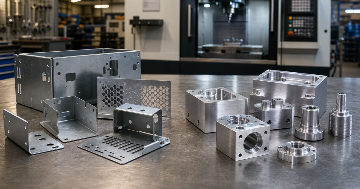 Sheet Metal Fabrication vs CNC Machining: How to Choose